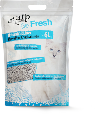 Clumping Natural Cat Litter - Corn Cob/ 6 L, 2.7KG